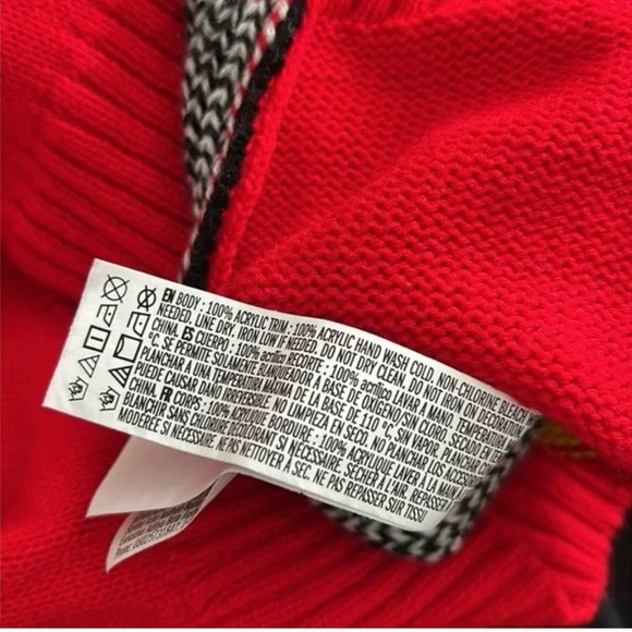 PEANUTS Snoopy x Forever 21 Knit Pullover Sweater Crewneck Rainbow Color… - Picture 6 of 7